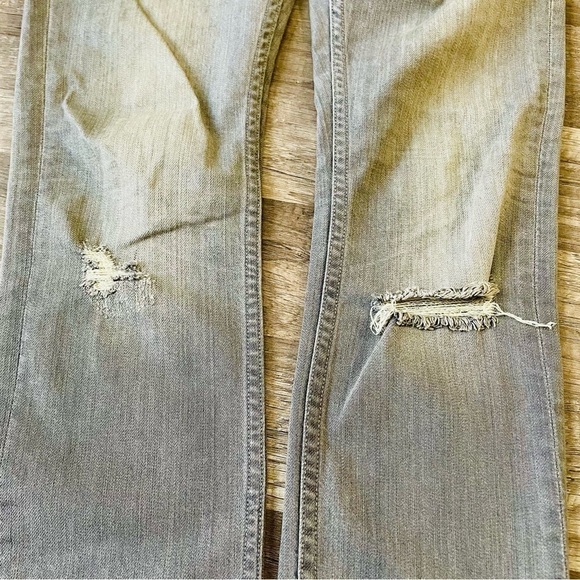 All Saints Gray Cigarette Fit Jeans Size 30 - Picture 7 of 10